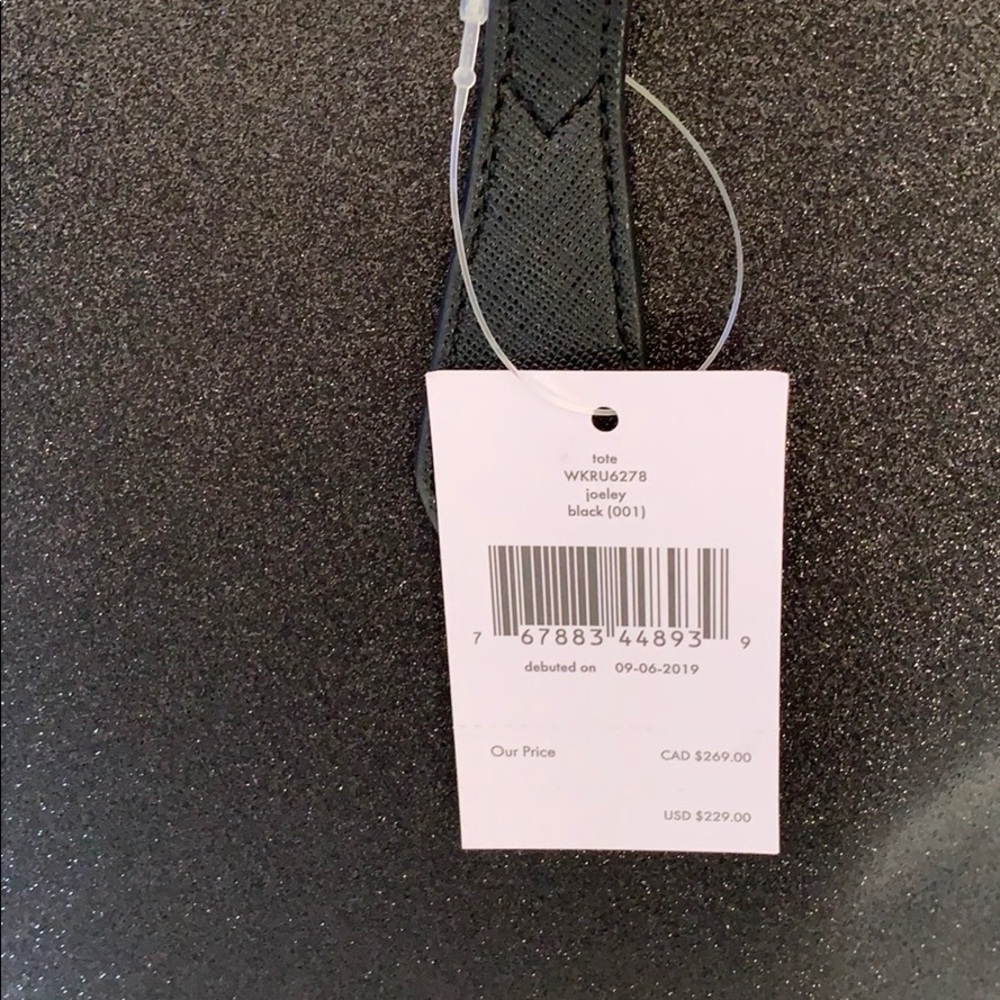 ❤️SOLD❤️Kate Spade Joeley tote bag purse black NEW - Picture 5 of 8